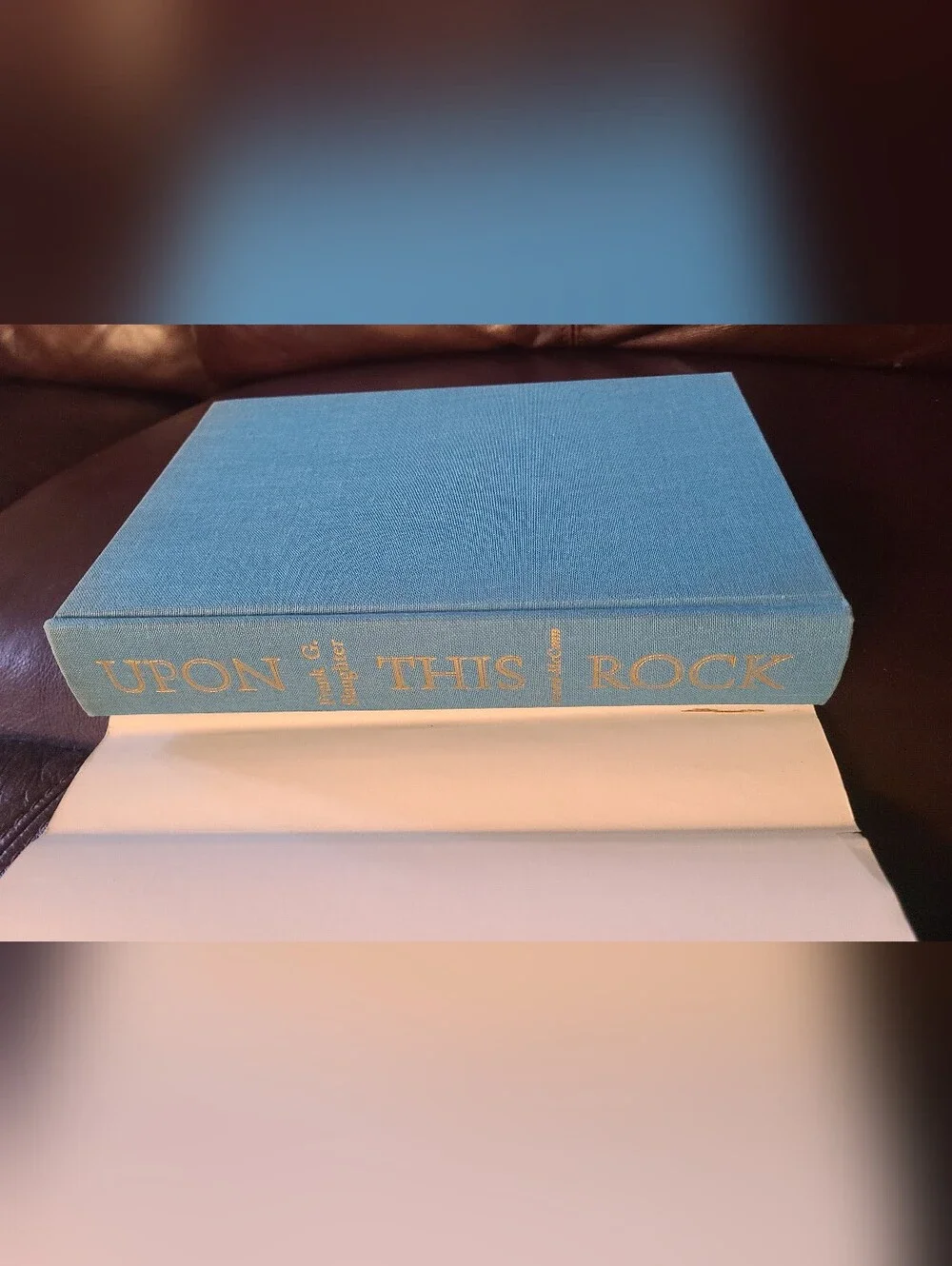 Upon This Rock Frank G Slaughter 1963 Hardcover First Edition Dust Jacket VG